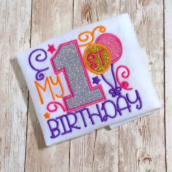 Embroidered Personalized Kid's T-shirt - Picture 1 of 1